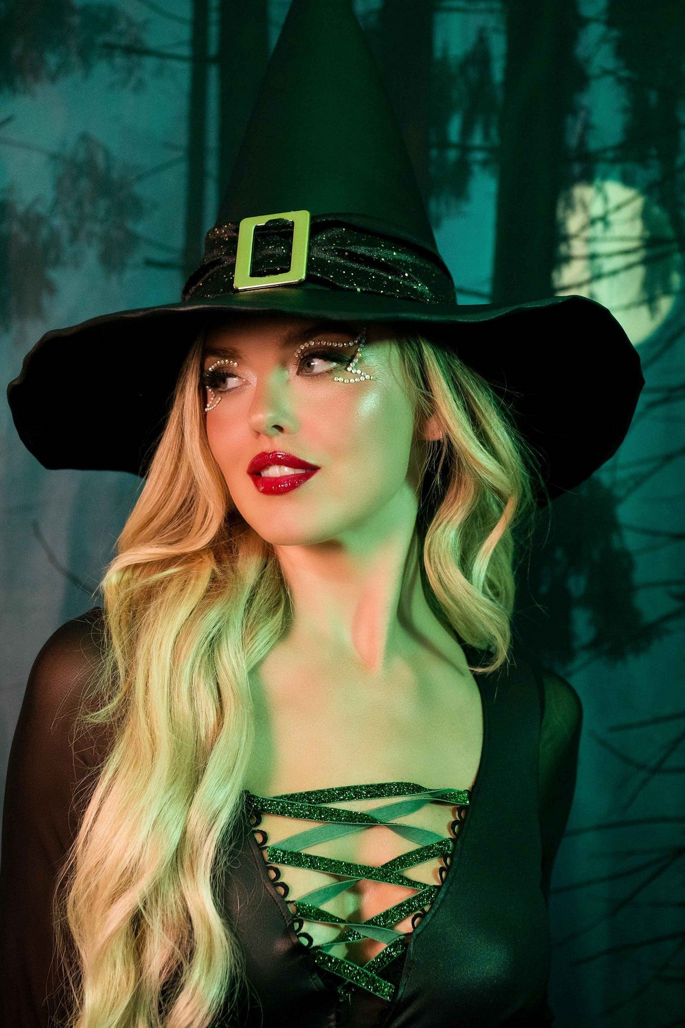 Светящиеся стразы Ayla face jewel sticker