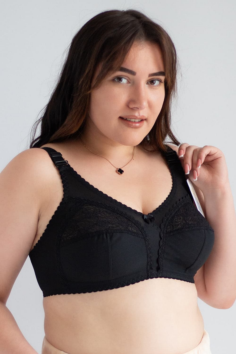 Мягкий бюстгальтер без косточек 111577 Classic black