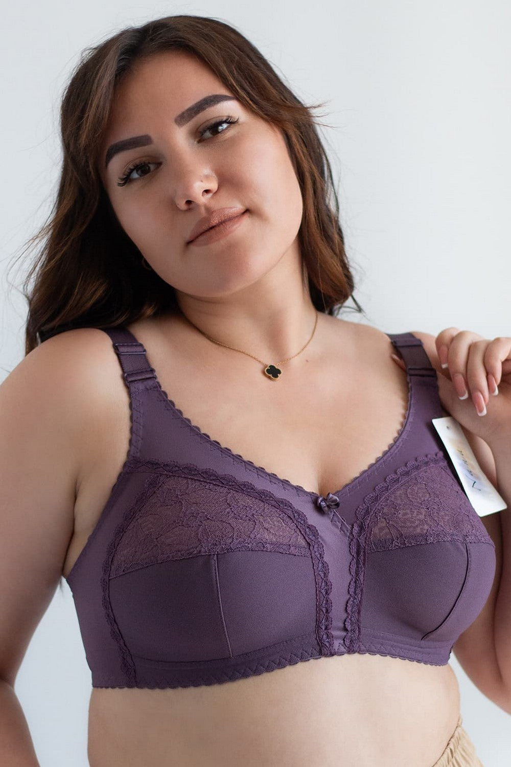 Мягкий бюстгальтер без косточек 111577 Classic hydrangea