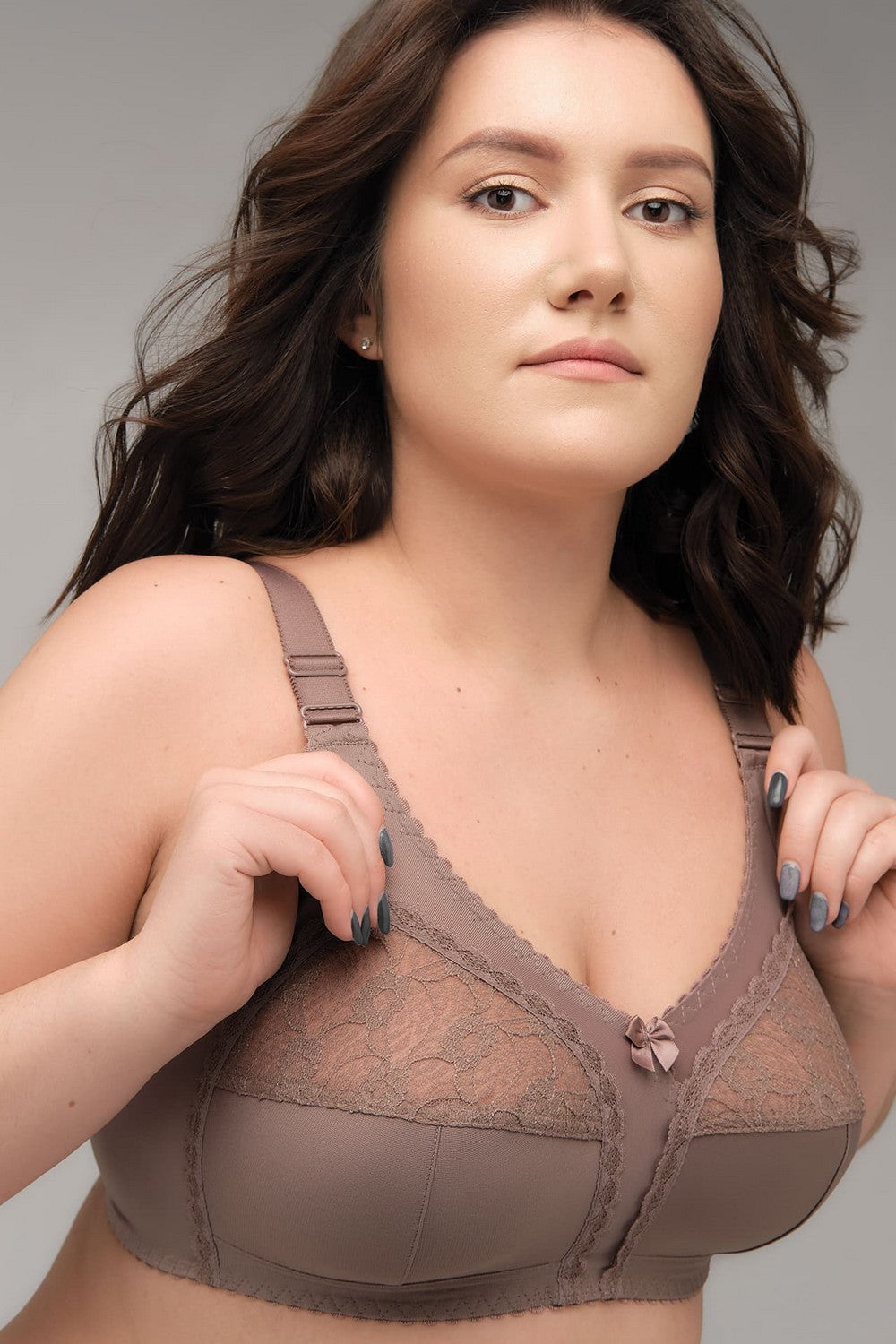 Мягкий бюстгальтер без косточек 111577 Classic pepper