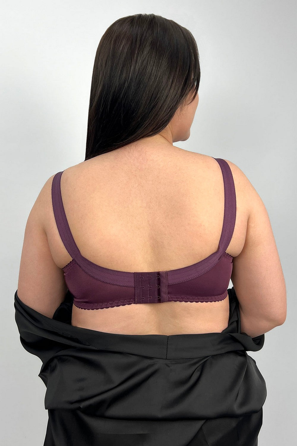 Мягкий бюстгальтер без косточек 111577 Classic plum