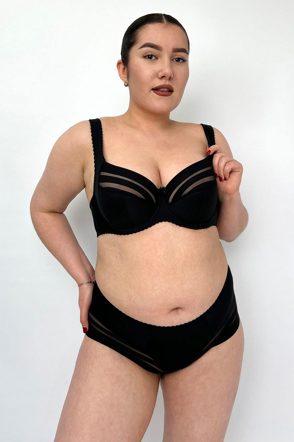 Трусики слип из микрофибры 200892 Classic black