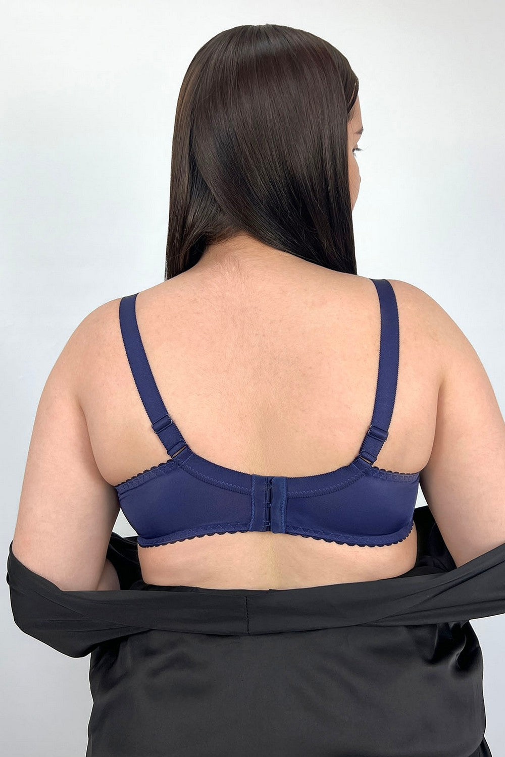 Ущільнений бюстгальтер з мережива 250811 Classic blue