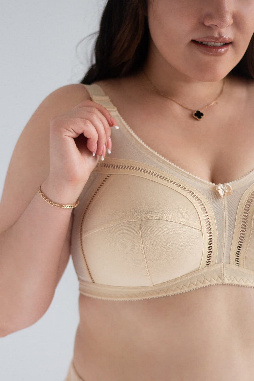 М'який бюстгальтер без кісточок 404075 Classic beige