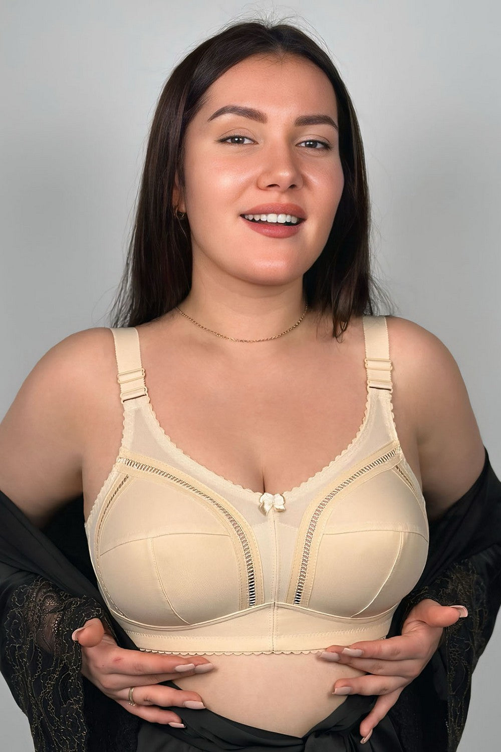 Бюстгальтер с мягкой чашкой 404175 Classic beige