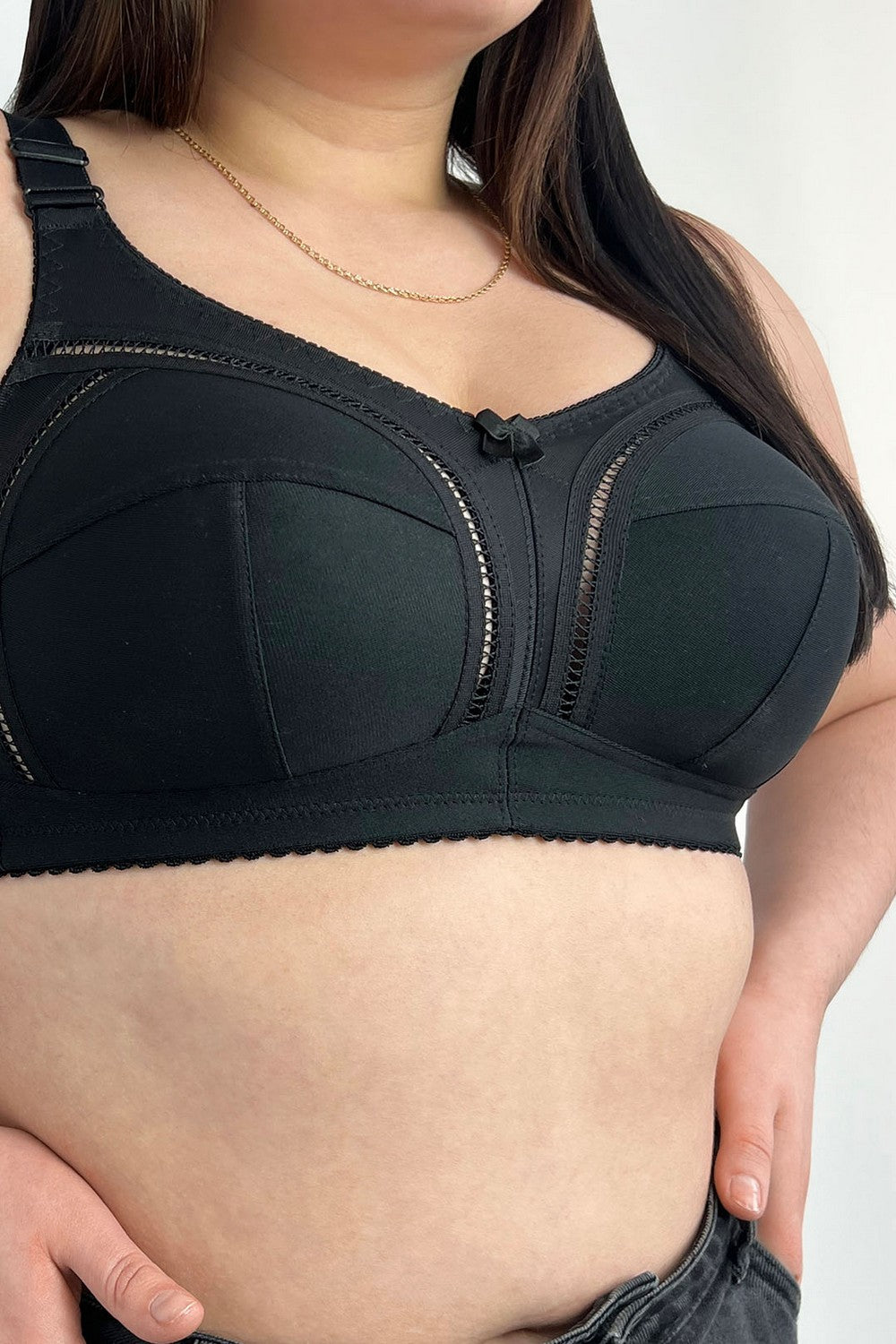 Бюстгальтер з м'якою чашкою 404175 Classic black