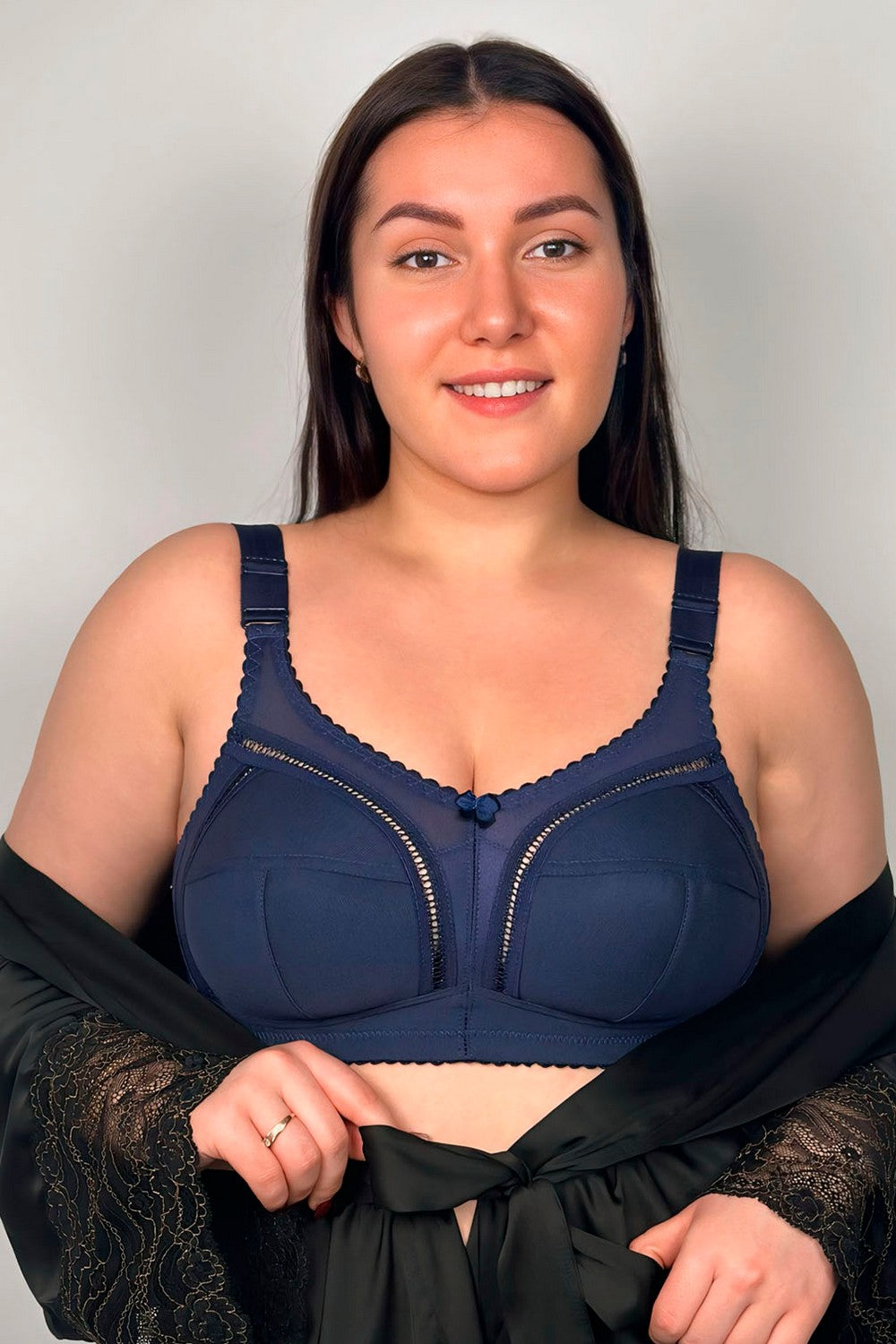 Бюстгальтер с мягкой чашкой 404175 Classic blue