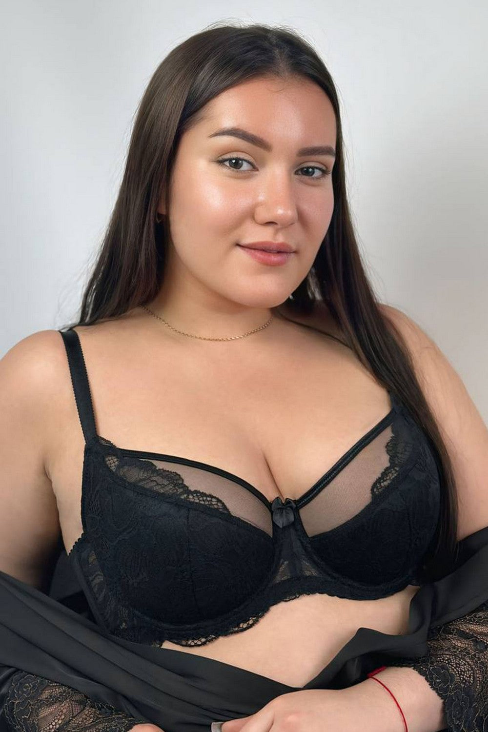 Полудублированный бюстгальтер с косточками Tulia semi soft Fantasy black