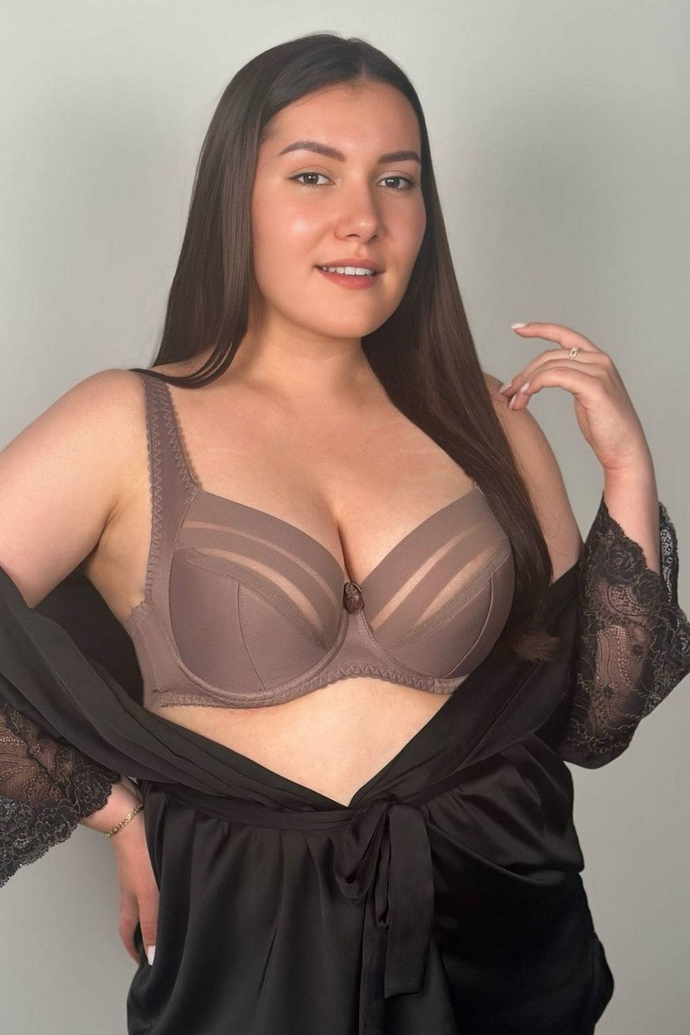 Полудублированный бюстгальтер Classic 153440 pepper