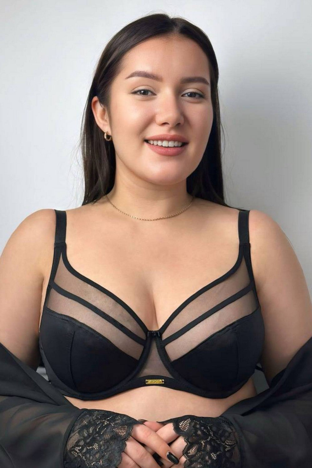 Бюстгальтер з м'якою чашкою Alex soft Fantasy black