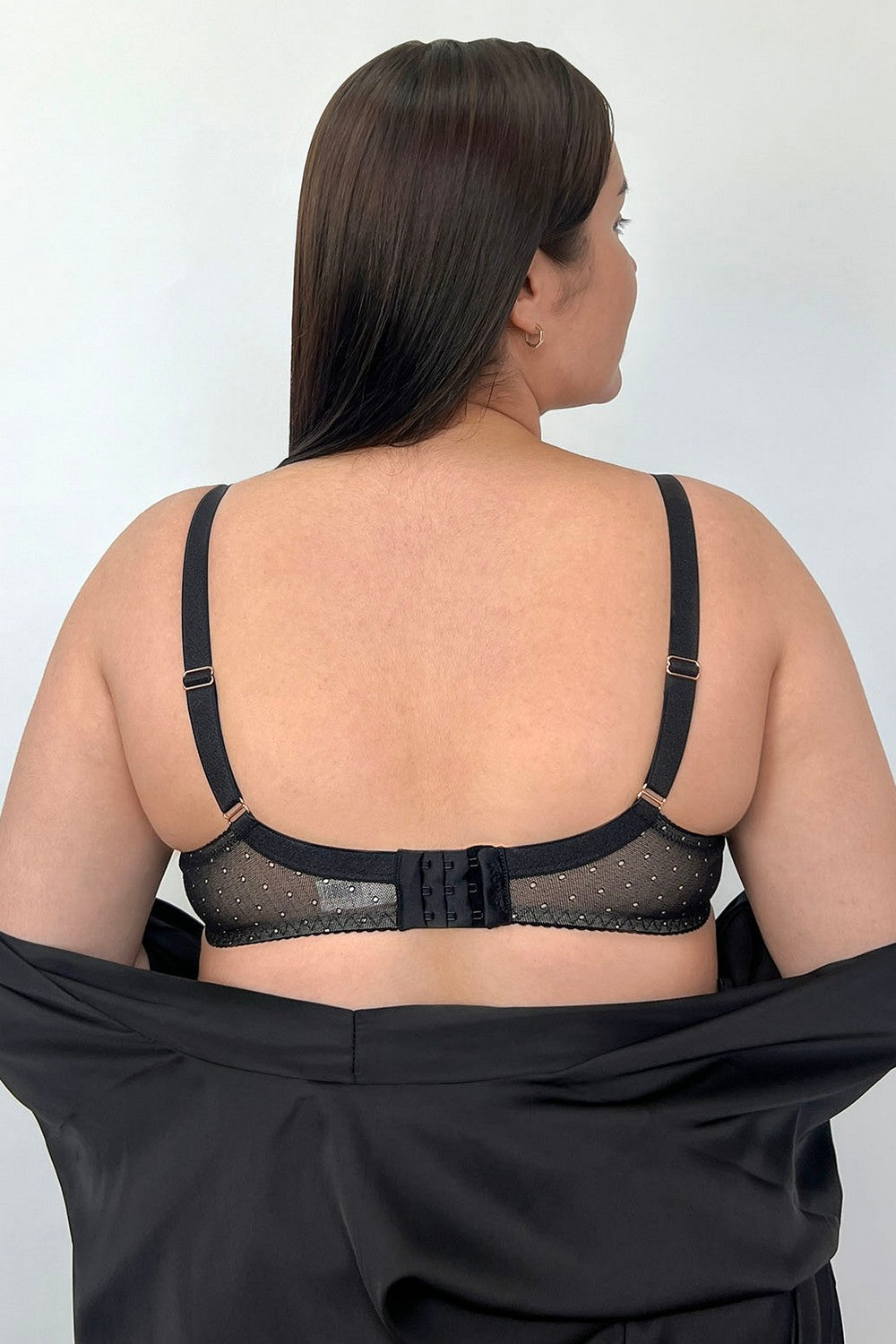 Бюстгальтер-спейсер с плотной чашкой Zelda full cup Fantasy black/beige