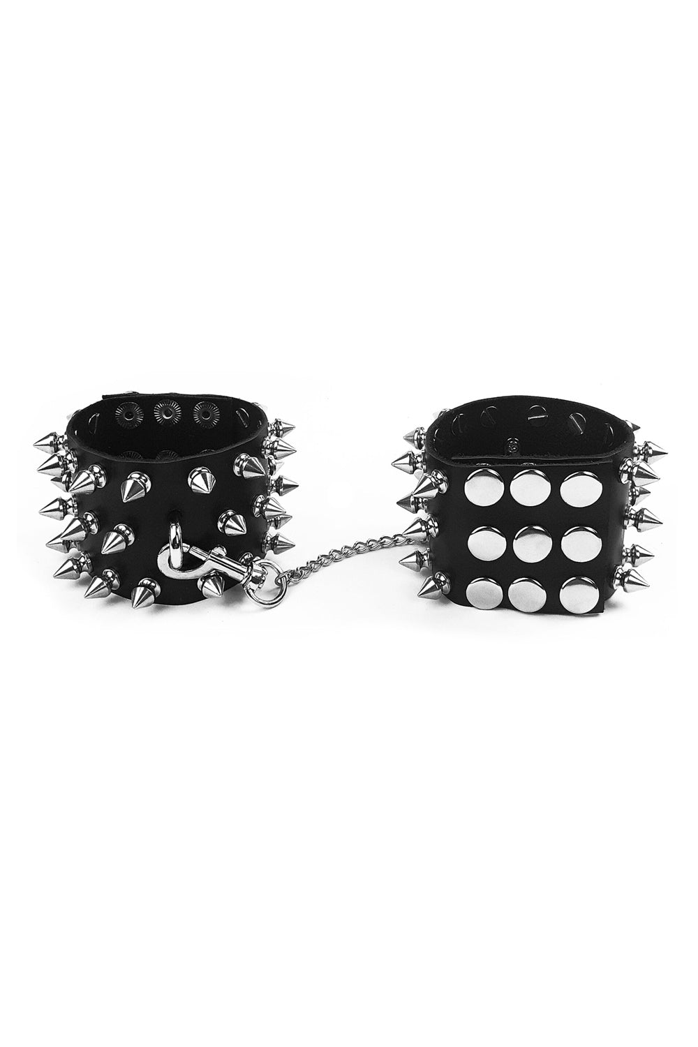 Наручники із шипами Rose Spiked Leather Handcuffs Art of Sex