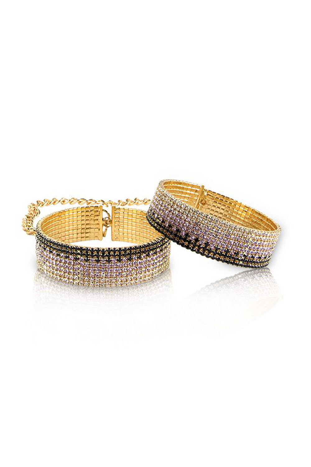 Наручники-браслети із кристалами Diamond Cuffs RIANNE S