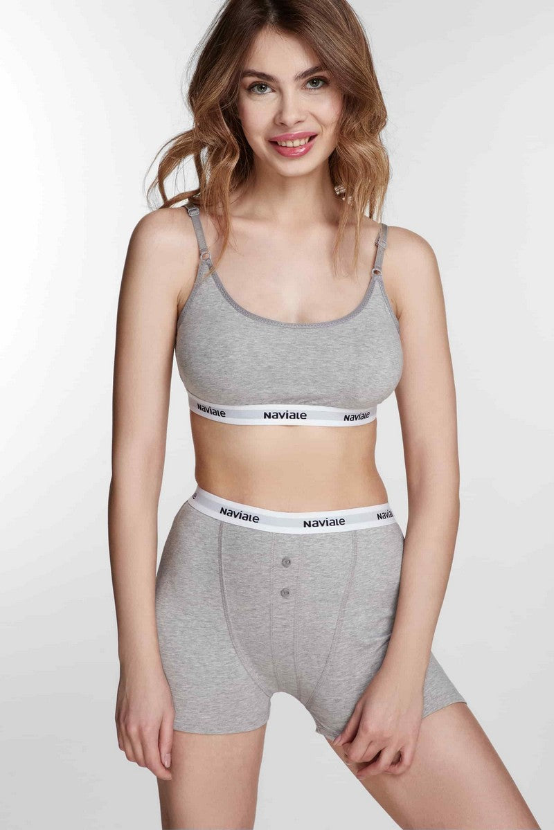 Хлопковые шортики LU143-03 New York melange