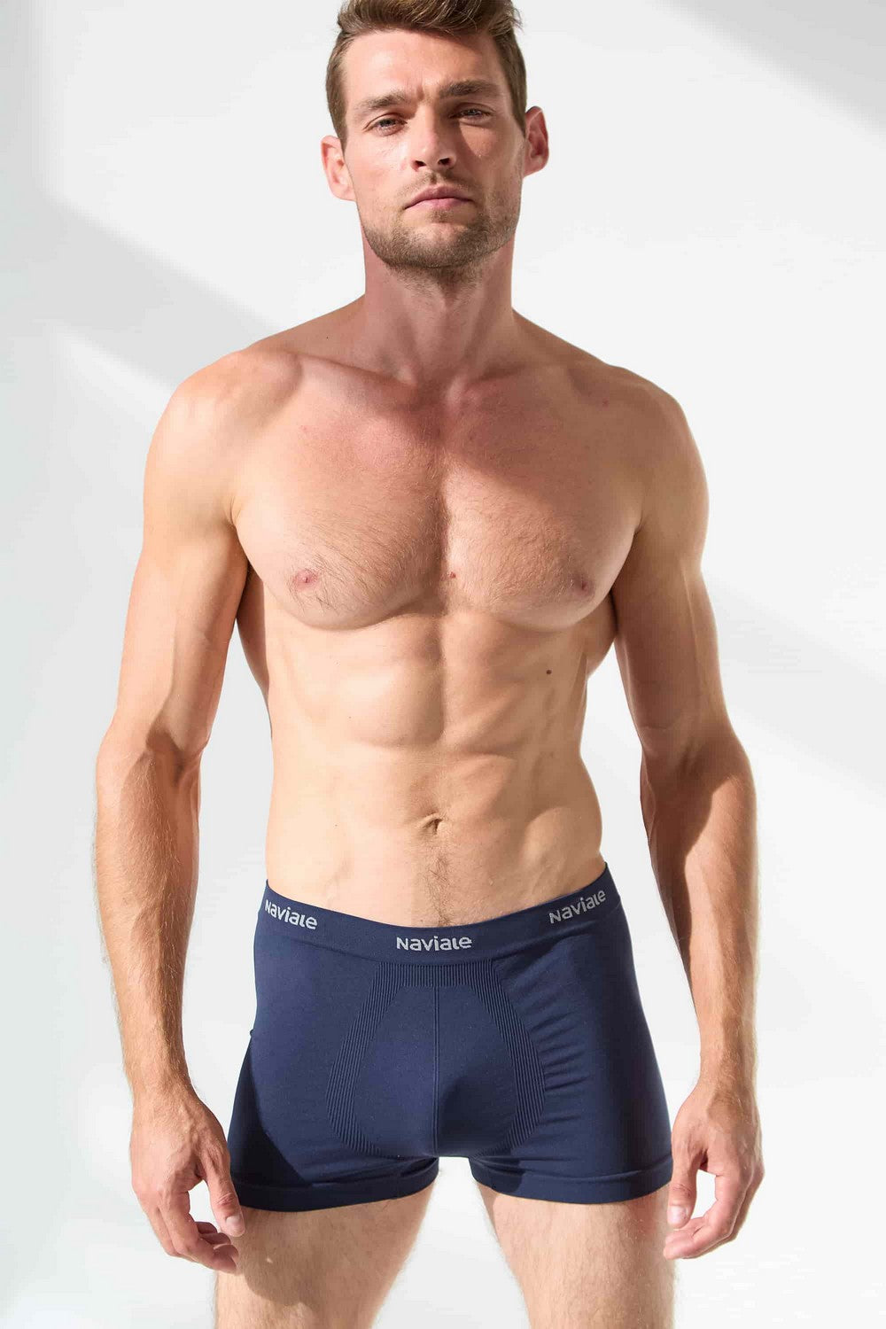 Мужские трусы шорты с логотипом MU213-01 Arni dark blue