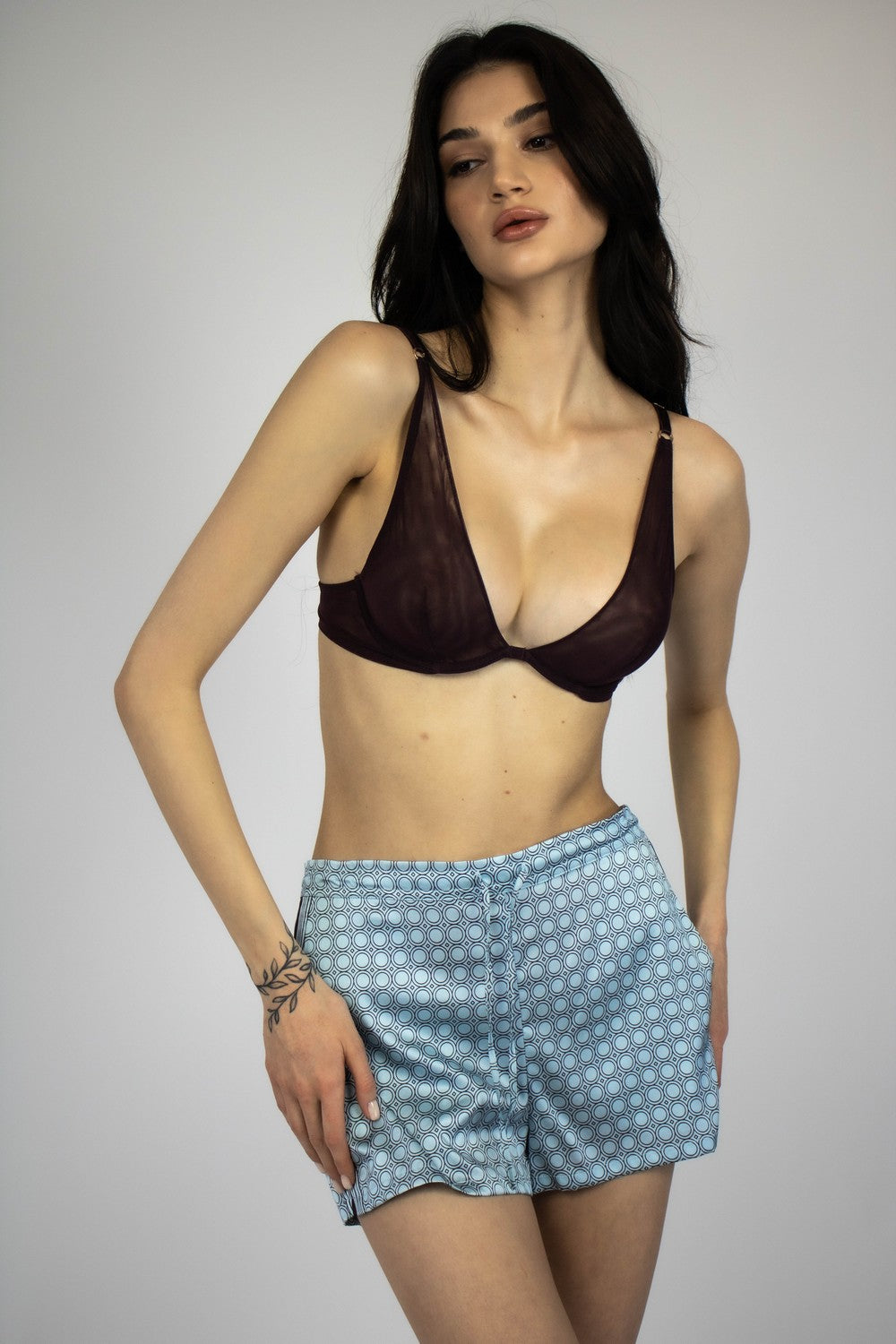 Бюстгальтер из микросетки 211304-03 I.D.Line fadzh