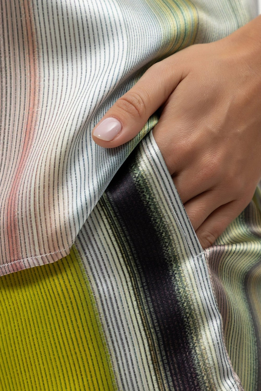 Пижамные шорты с карманами 251202-05 Art Stripes