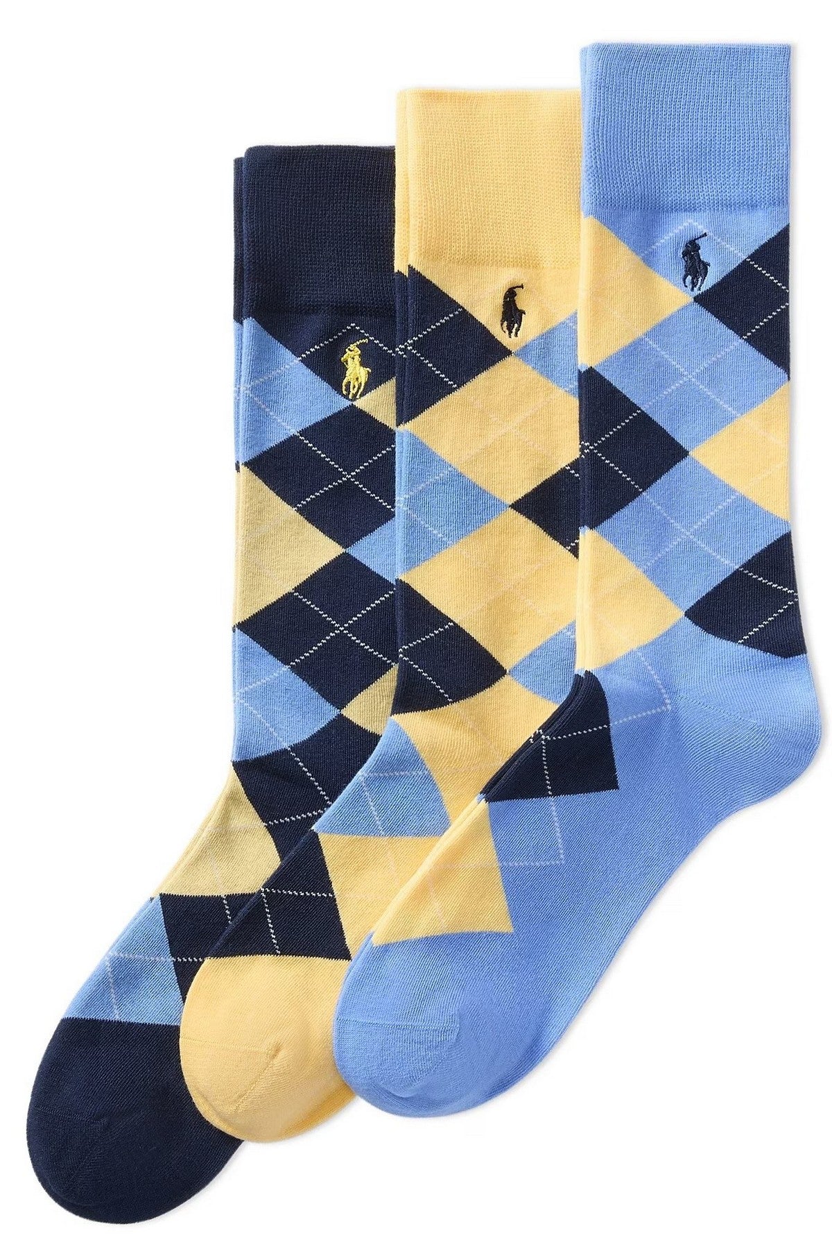 Високі чоловічі шкарпетки 506128784 (3 шт.) blue