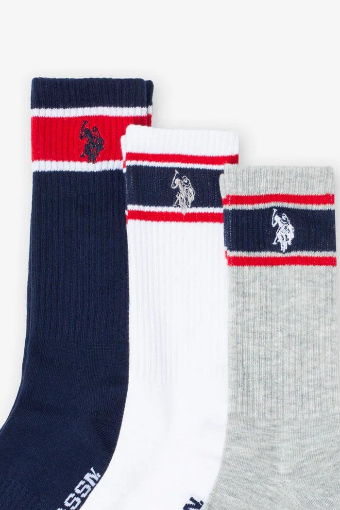 Високі чоловічі шкарпетки 273529984 (3 пари) multi