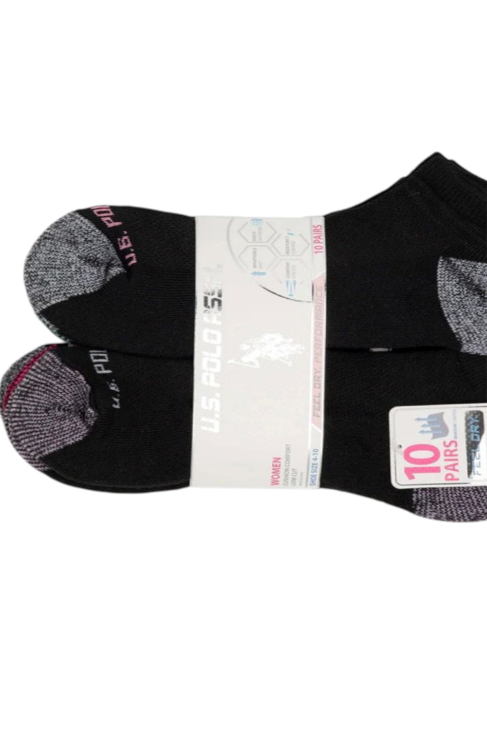Короткі шкарпетки 600526601 (10 пра) black