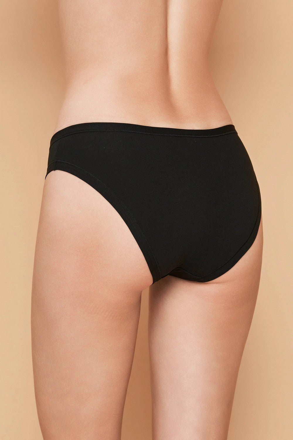 Хлопковые трусики слип 200-30/01 black