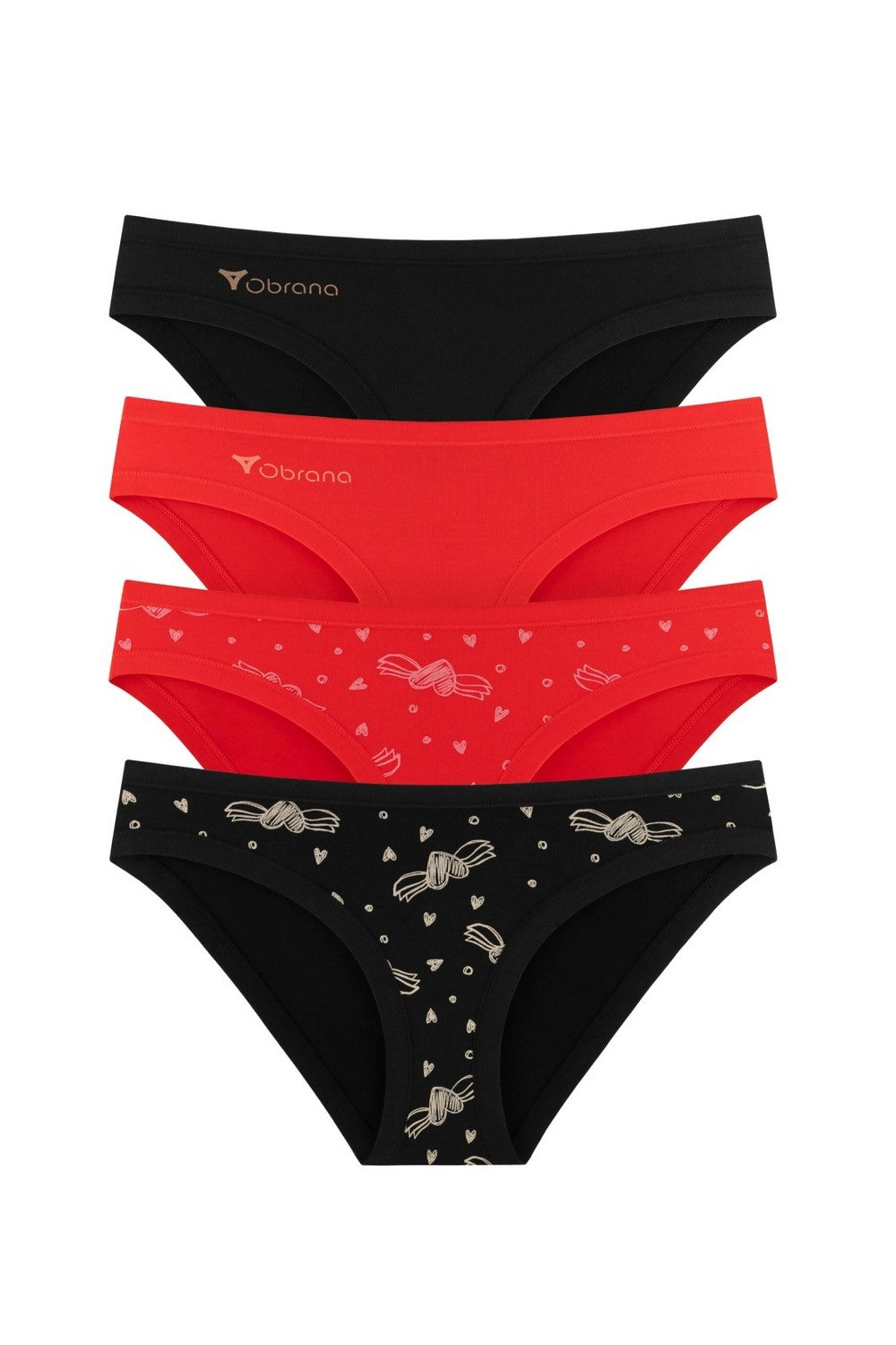 Трусики слип с принтом 200-30 (4 шт.) 01/06/325/326