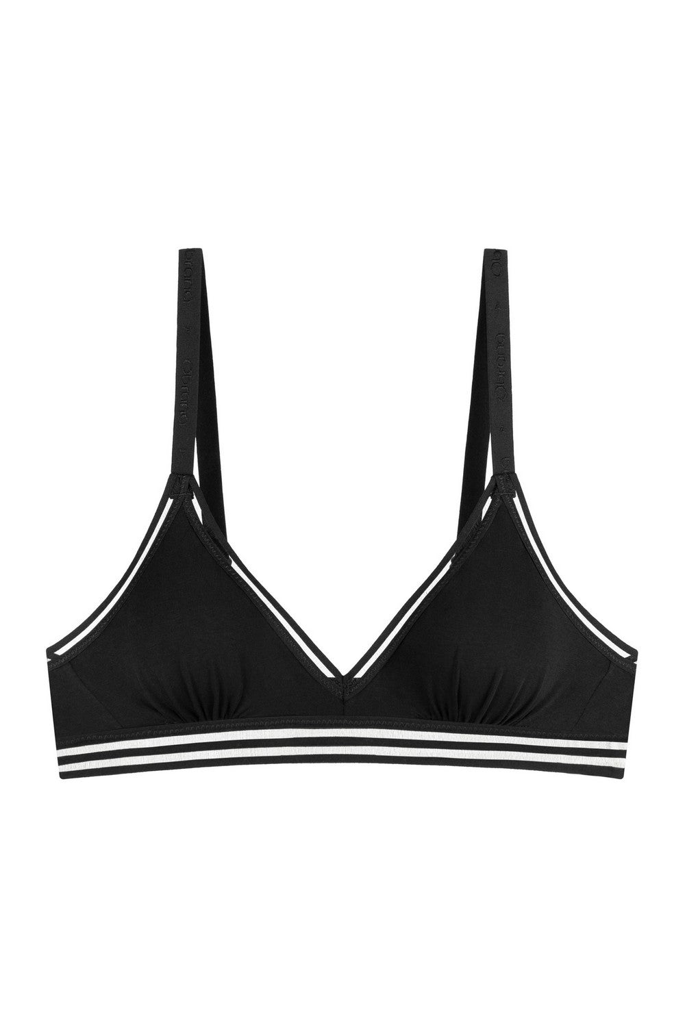 Хлопковый магкий бралет 806-050 black