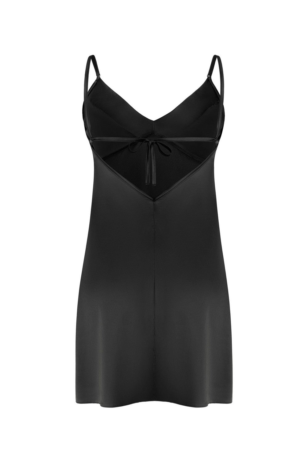 Нічна сорочка із сатину 806-6095 black