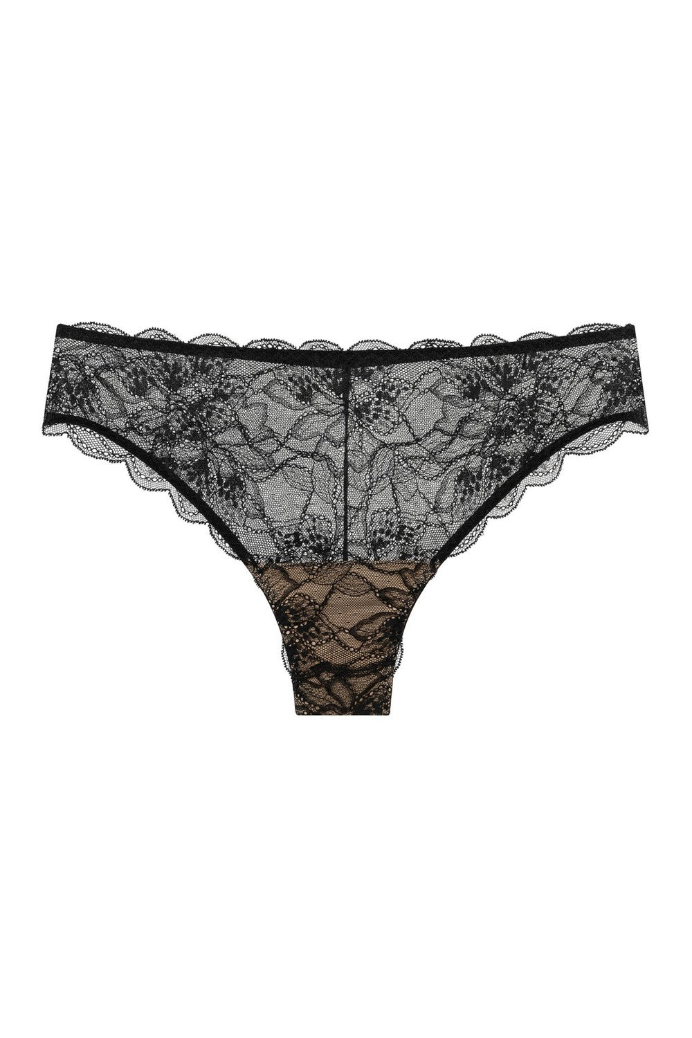 Кружевные трусики бразилиана 812-22 black