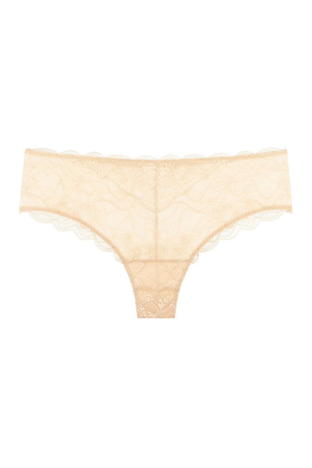 Трусики бразилиана из кружева 812-24 beige