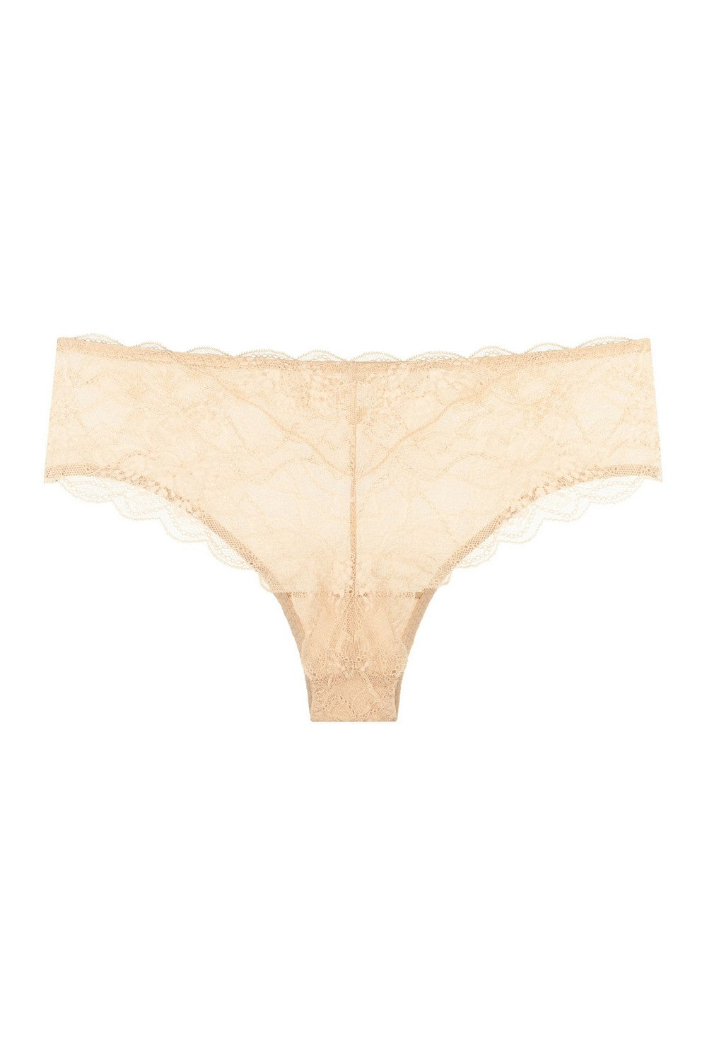 Трусики бразилиана из кружева 812-24 beige