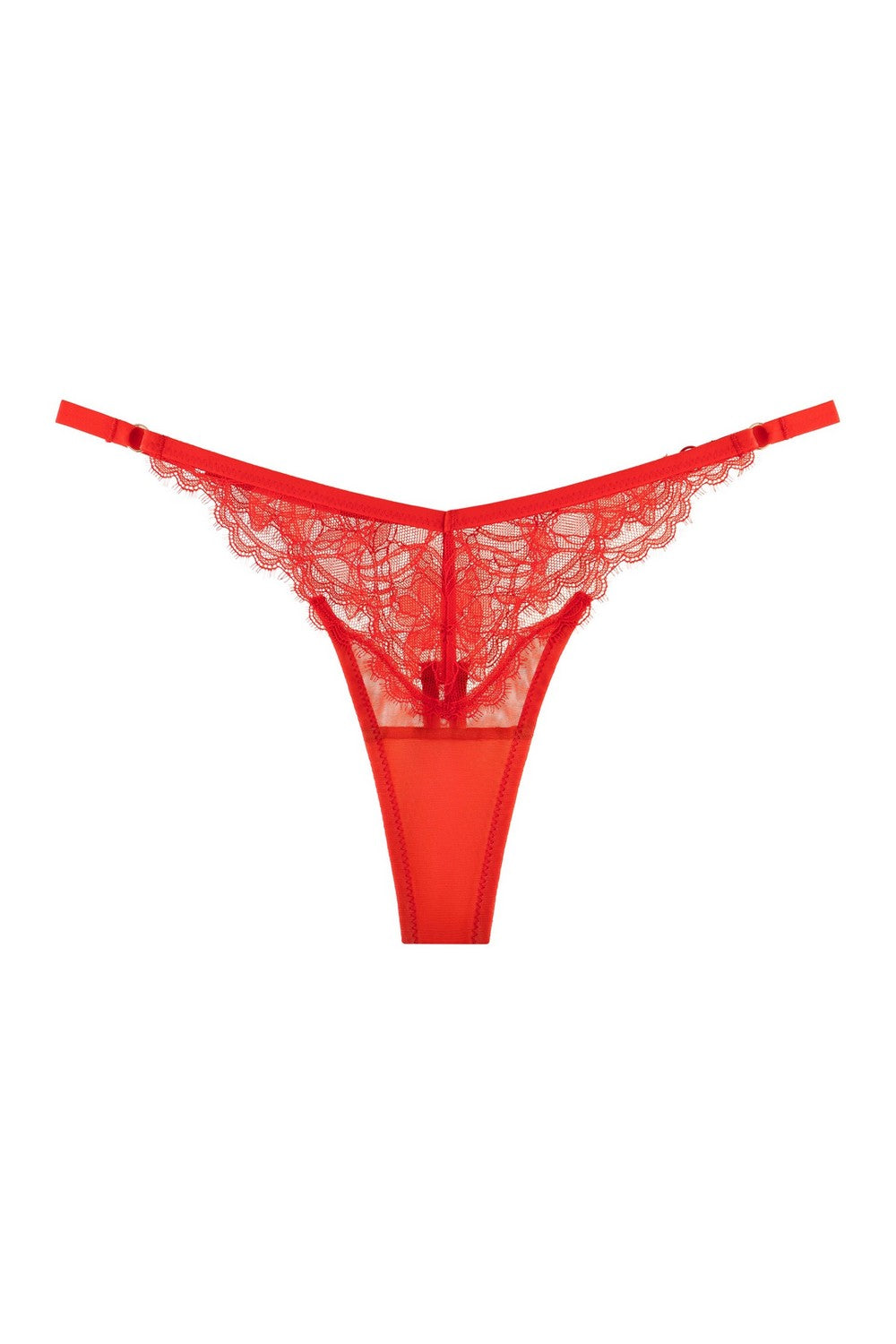 Стрінги з тонкими боковинками 814-14 red