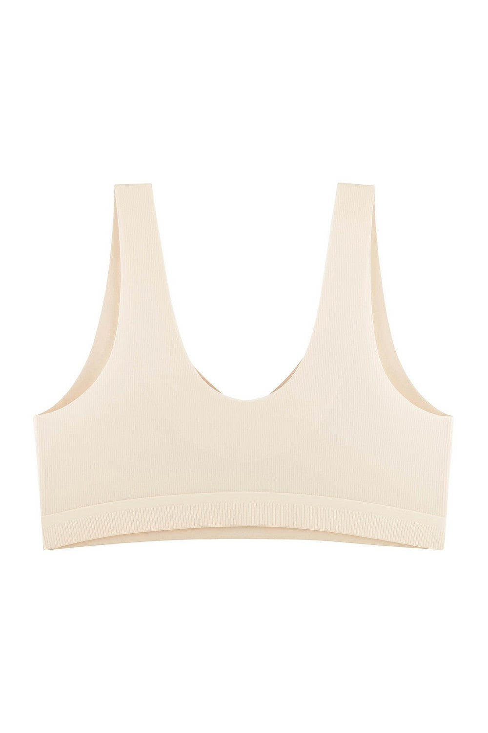 Бюстгальтер з фактурної мікрофібри 887-072 beige