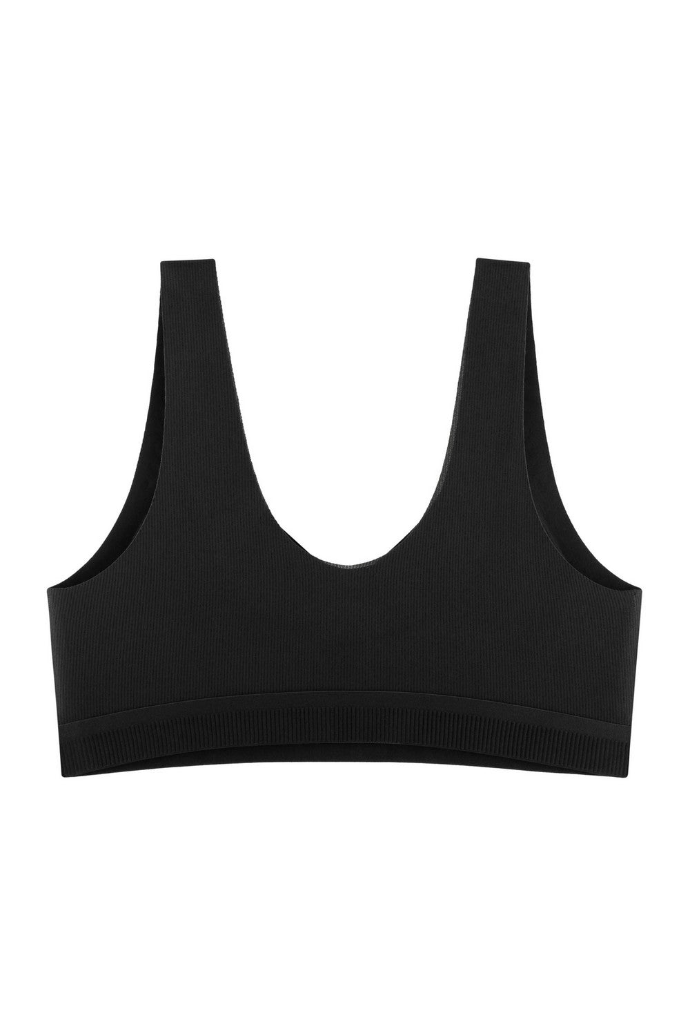 Бюстгальтер из фактурной микрофибры 887-072 black