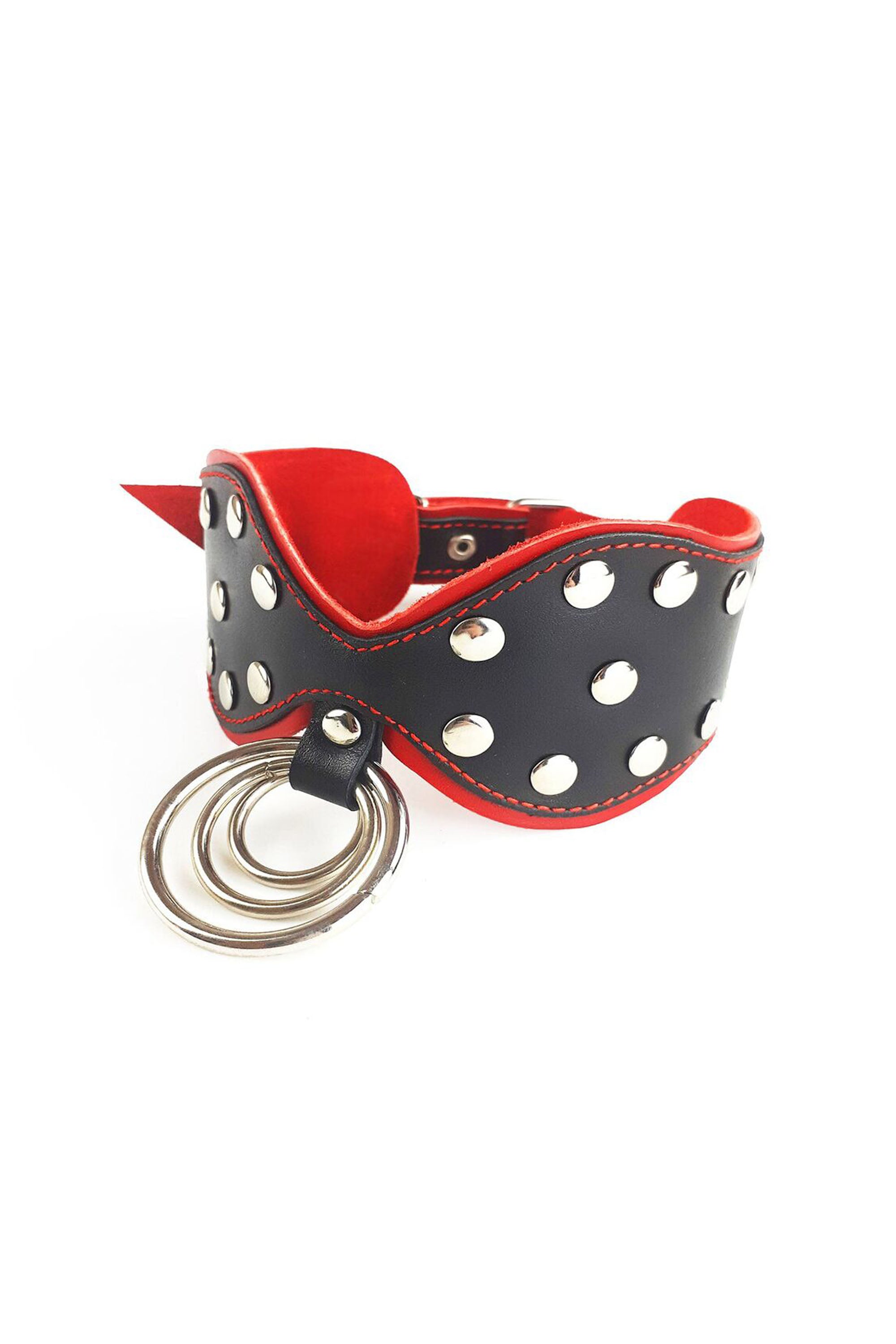 Кожаный ошейник Collar Butterfly