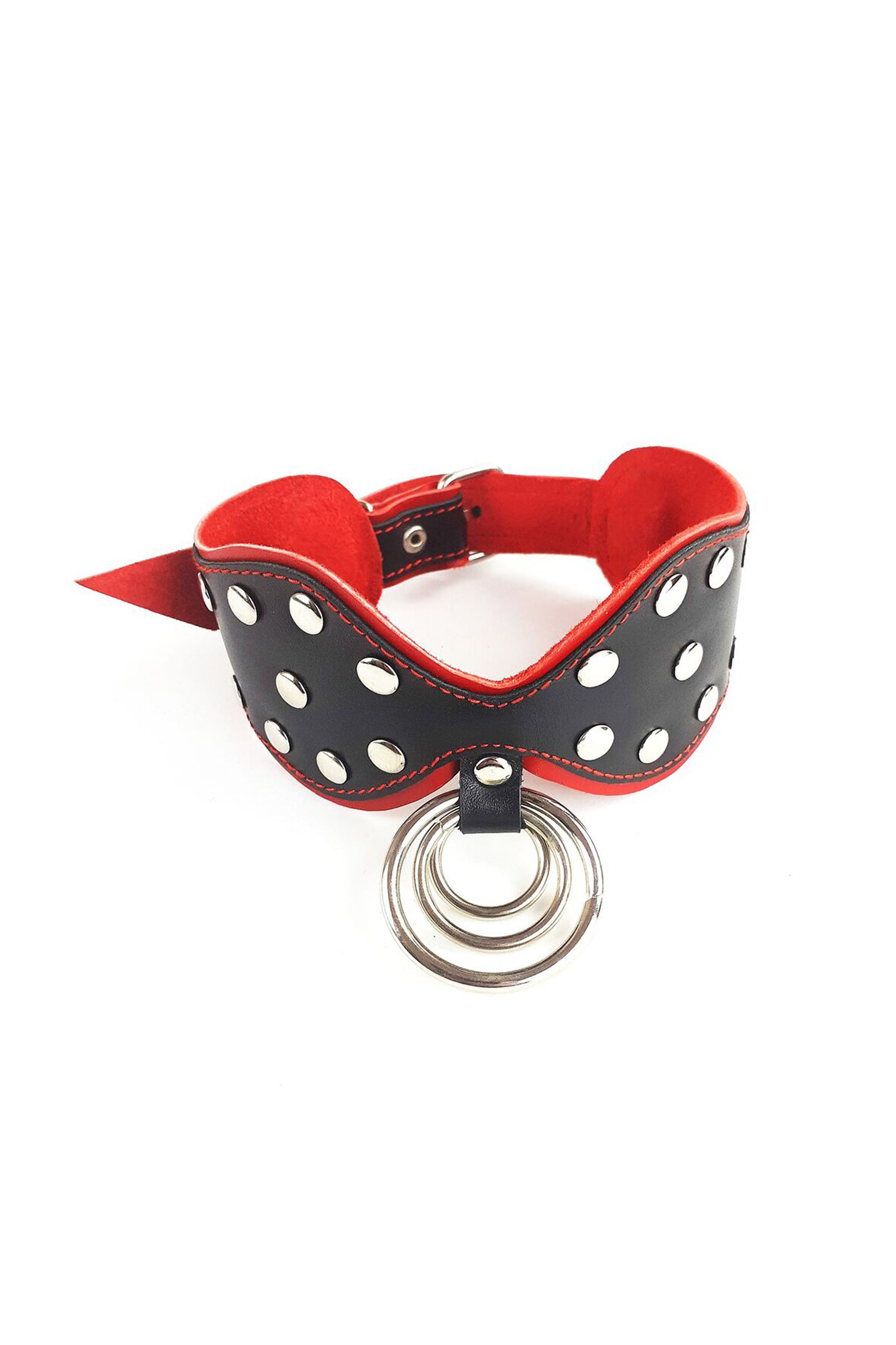 Кожаный ошейник Collar Butterfly