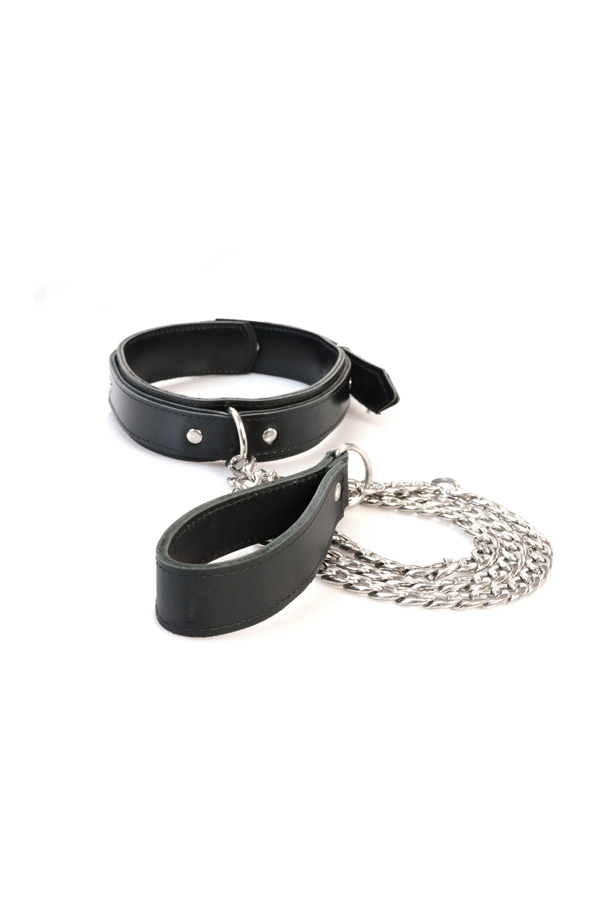 Ошейник с поводком Emoji Collar with Leash