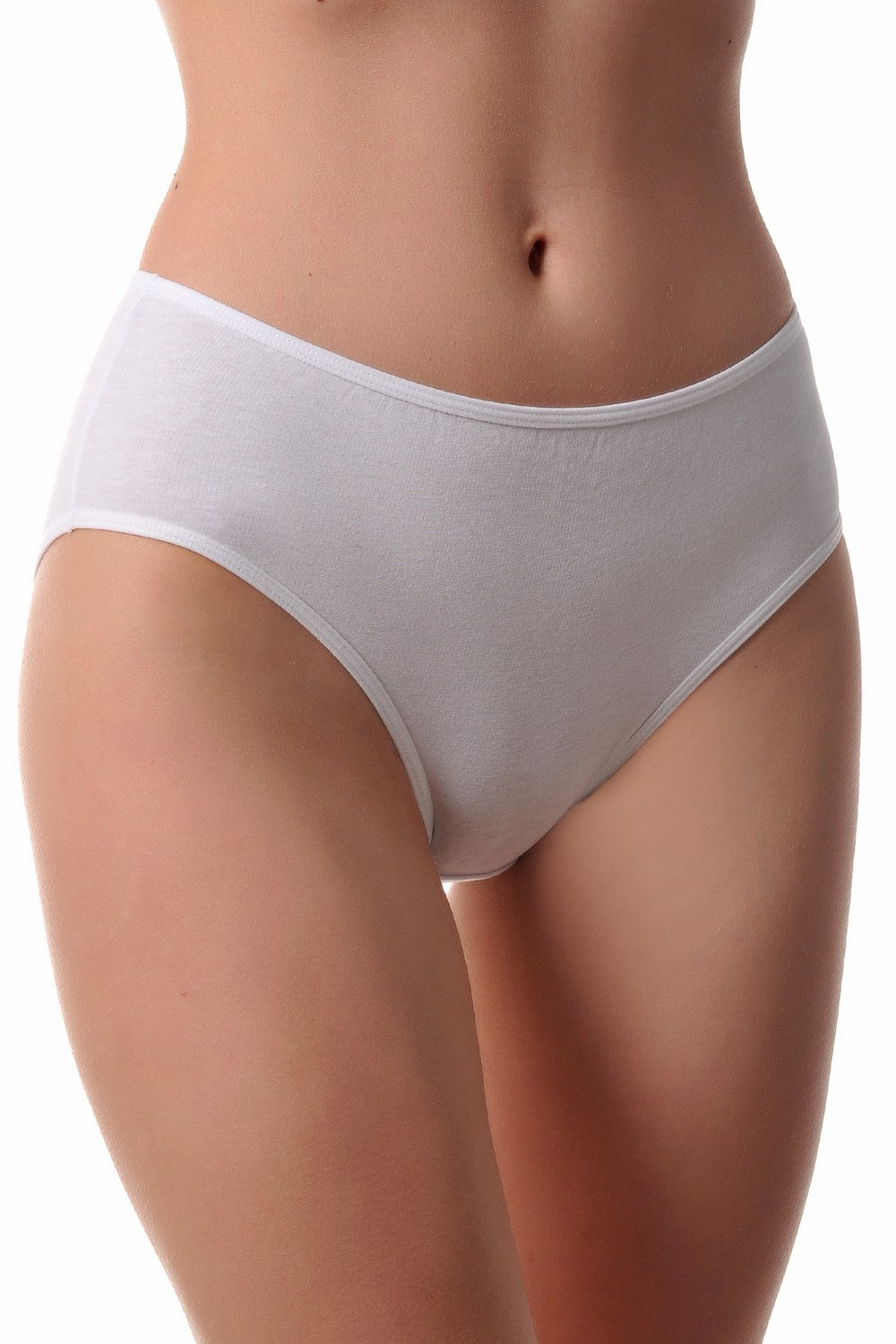 Хлопковые трусики слип 8 white