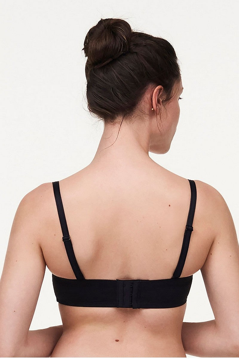 Бюстгальтер зі знімними бретелями 40L8 Pila black