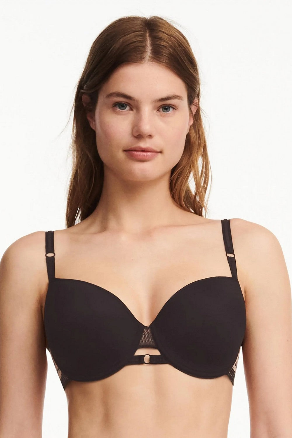 Бюстгальтер спейсер на косточках 41RN5 Suzy beige dore/noir