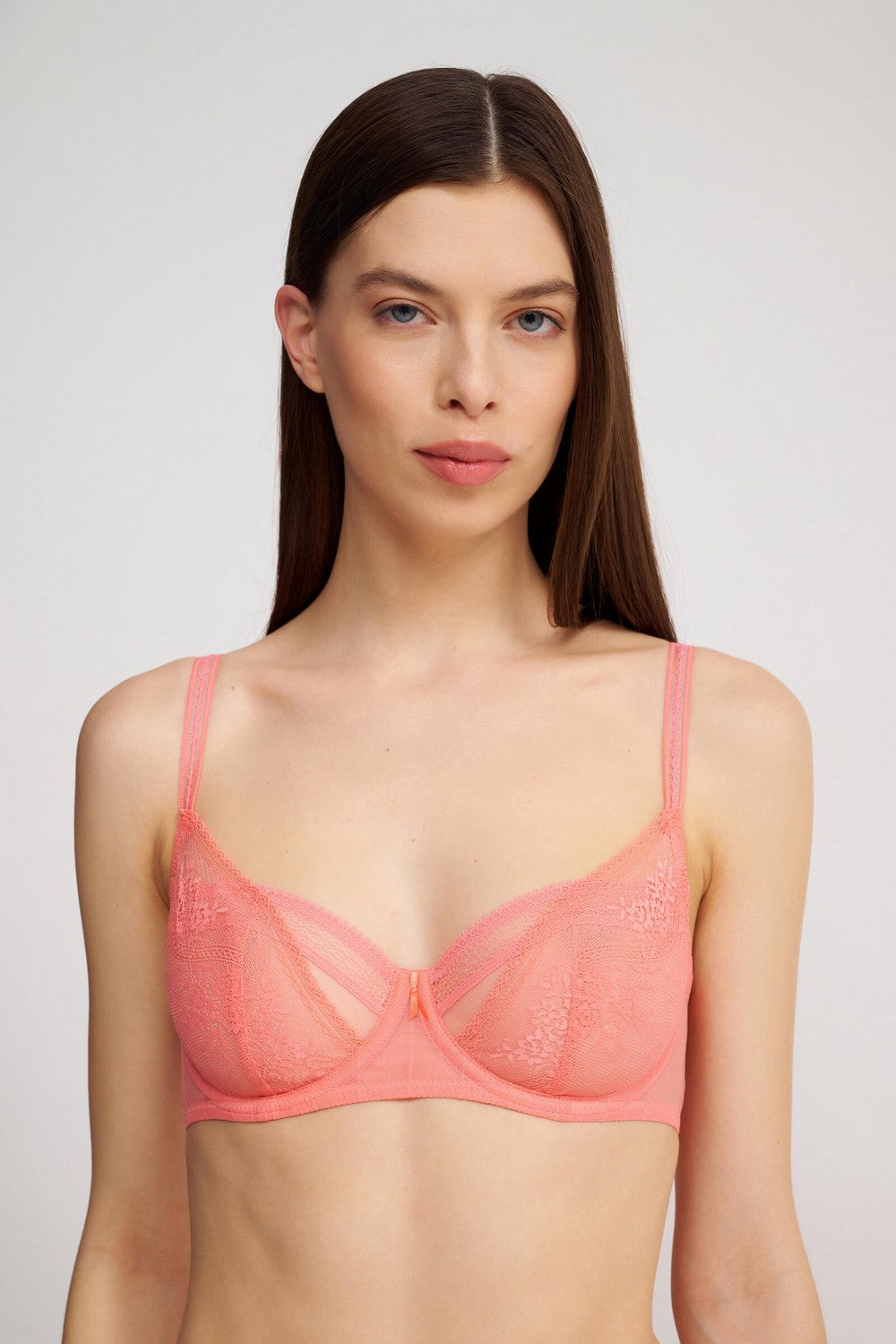 Мягкий бюстгальтер из кружева 47H1 Maddie pamplemoussee