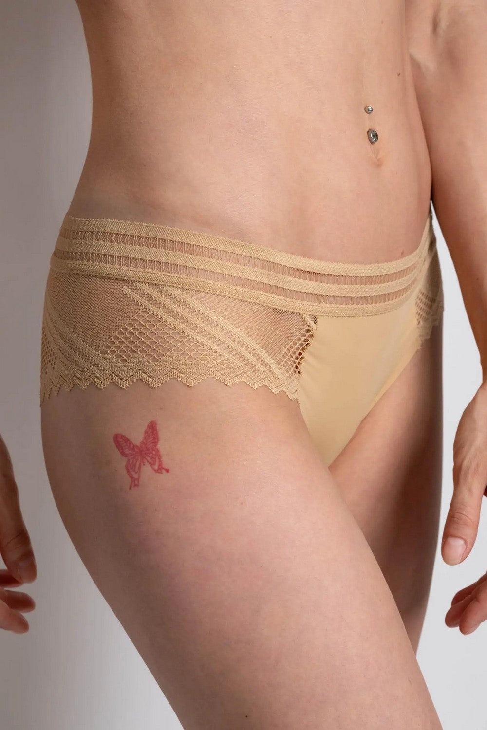 Шортики с кружевом 47L4 Rodeo toffee