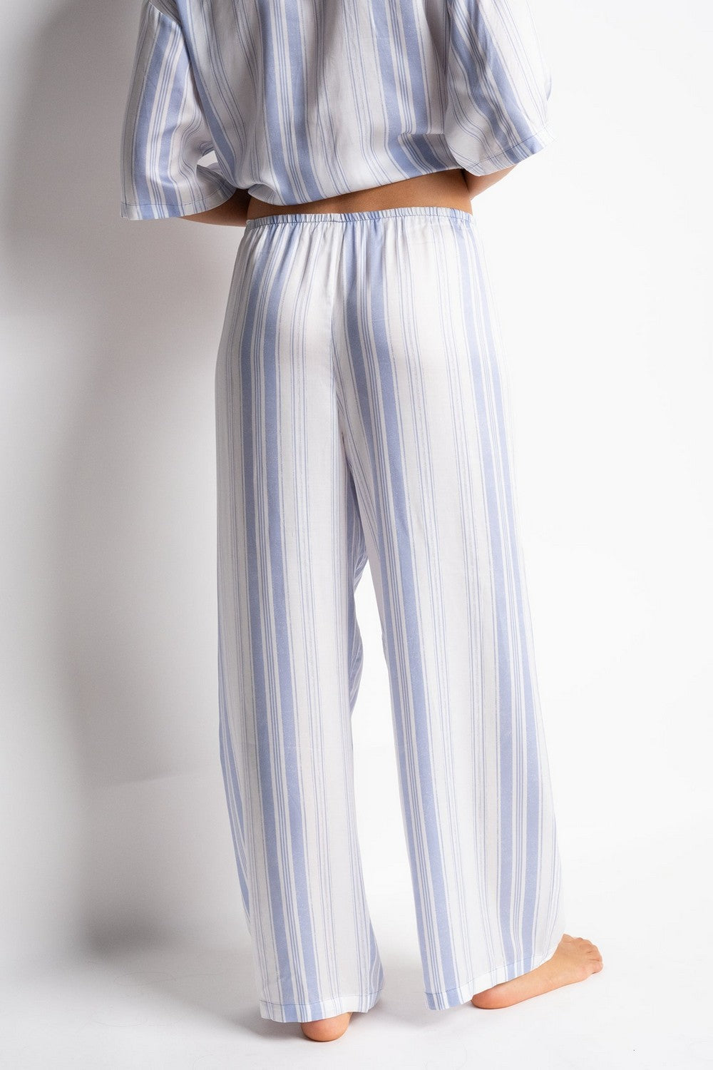 Піжамні штани у смужку TH09 Chloe stripes print