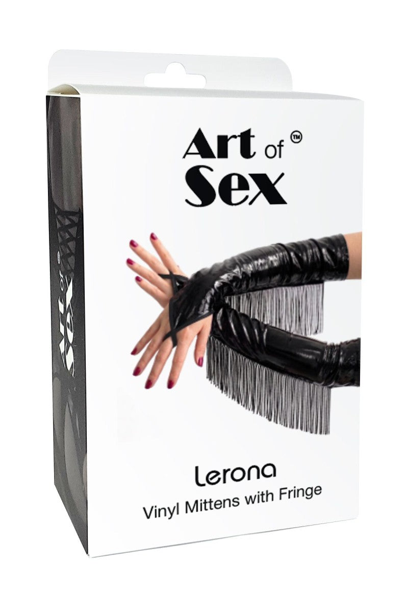 Вінілові мітенки Lerona black Art of Sex