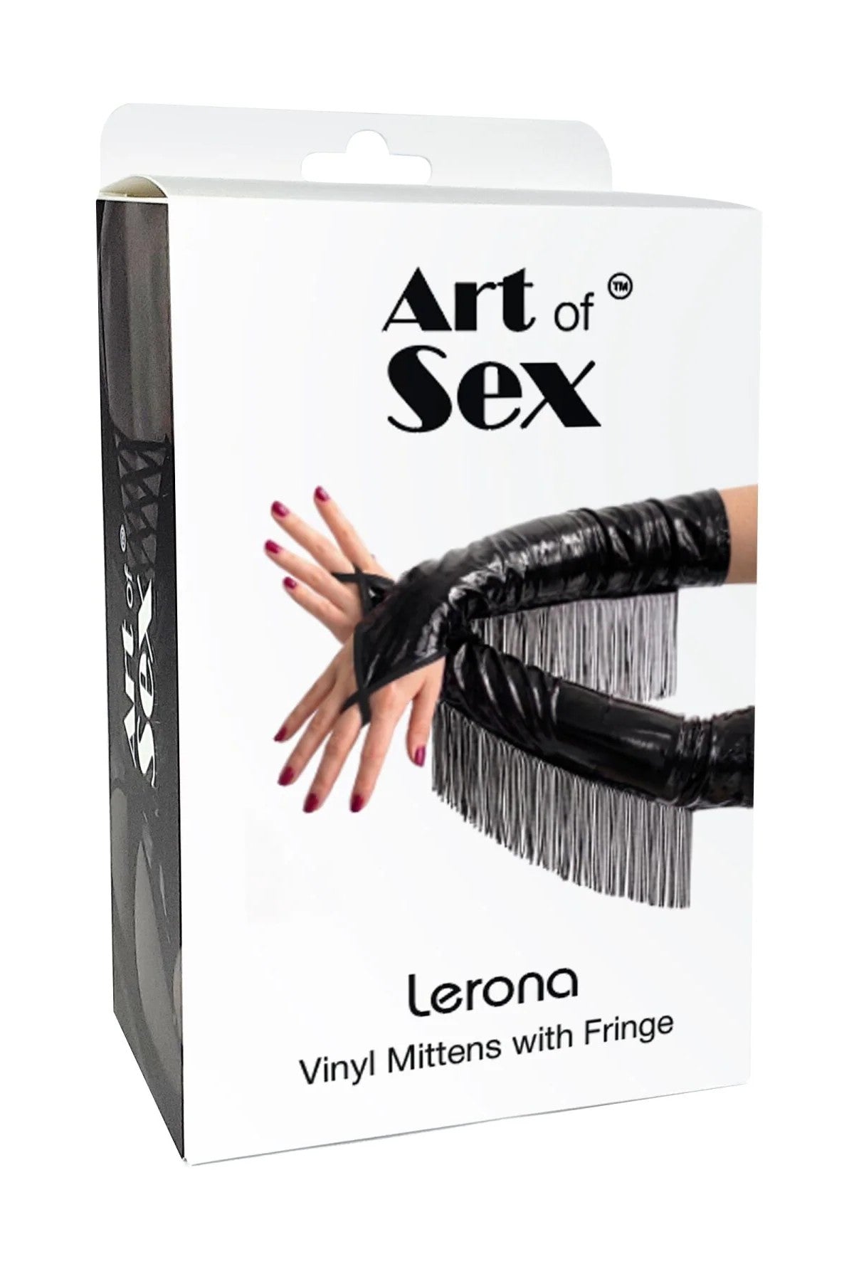 Вінілові мітенки Lerona red Art of Sex пакування