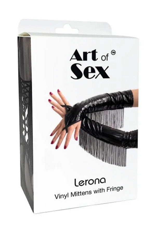 Вінілові мітенки Lerona white Art of Sex