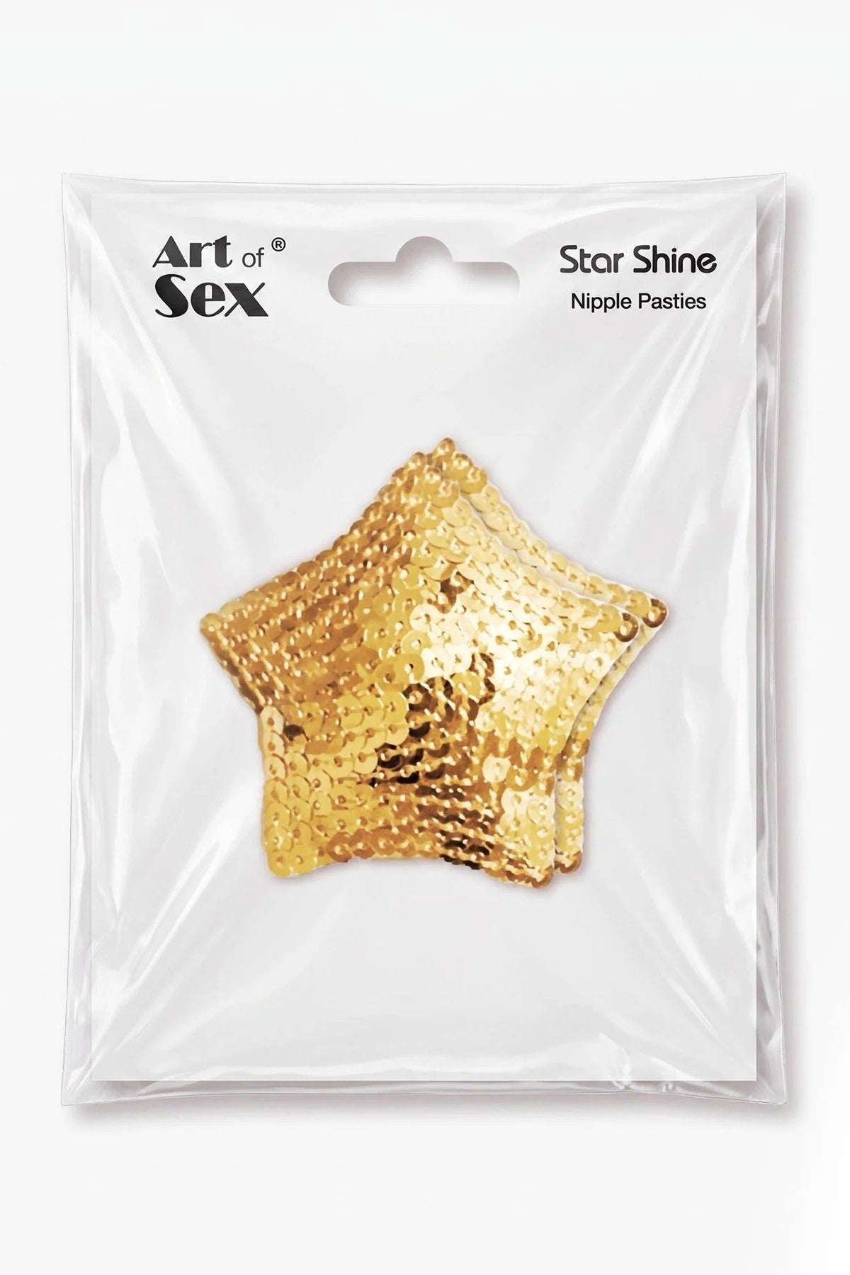 Пестиси з паєтками Star Shine gold Art of Sex