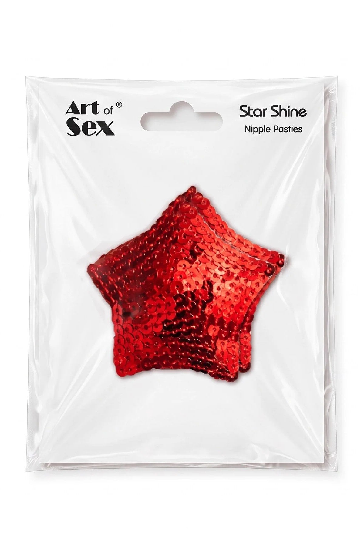 Пестиси з паєтками Star Shine red Art of Sex