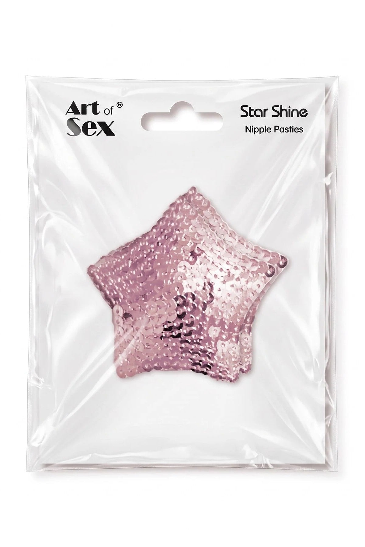 Пестиси з паєтками Star Shine rose Art of Sex пакування