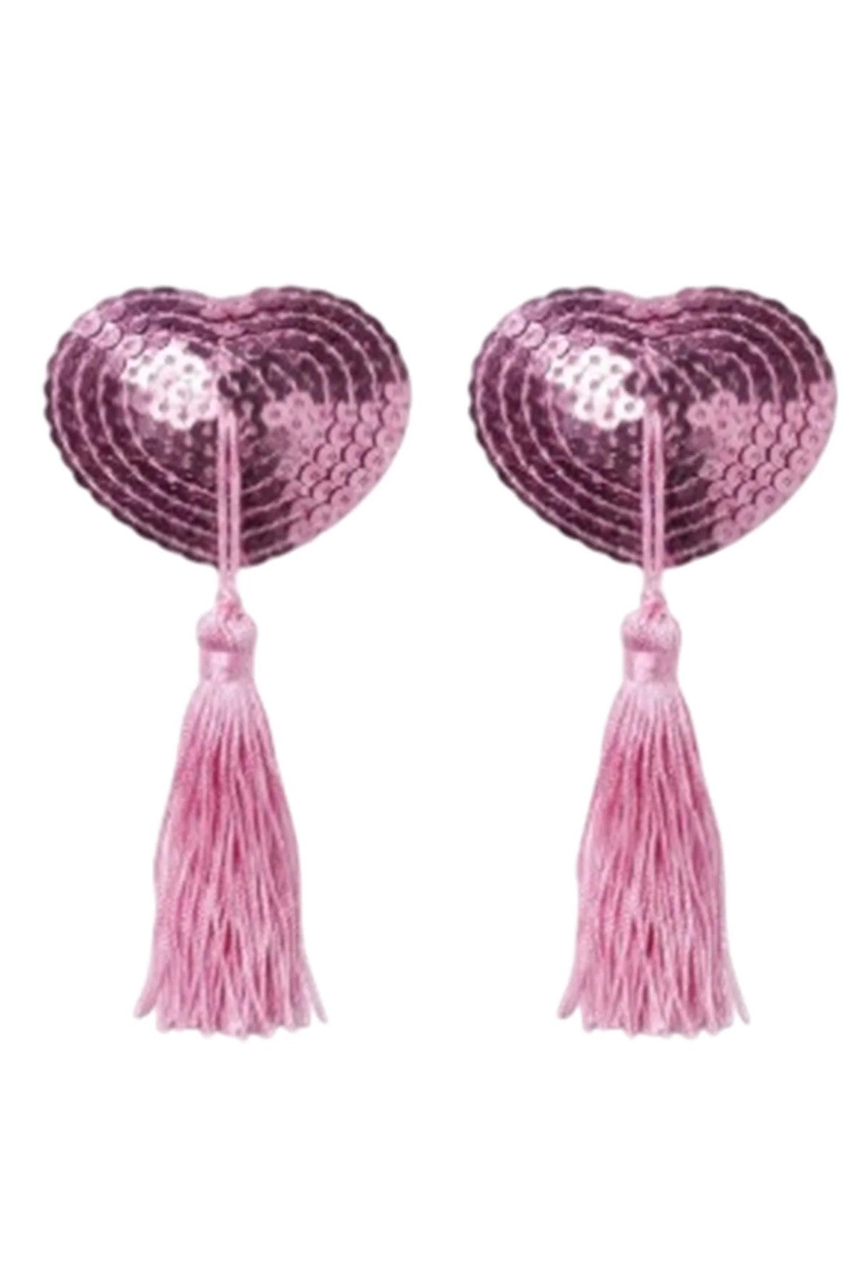 Пестиси-серця з пензликами Sparkling Hearts rose Art of Sex